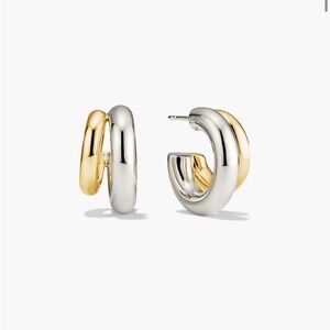Mejuri Gemini Double Hoops (currently sold out at Mejuri)